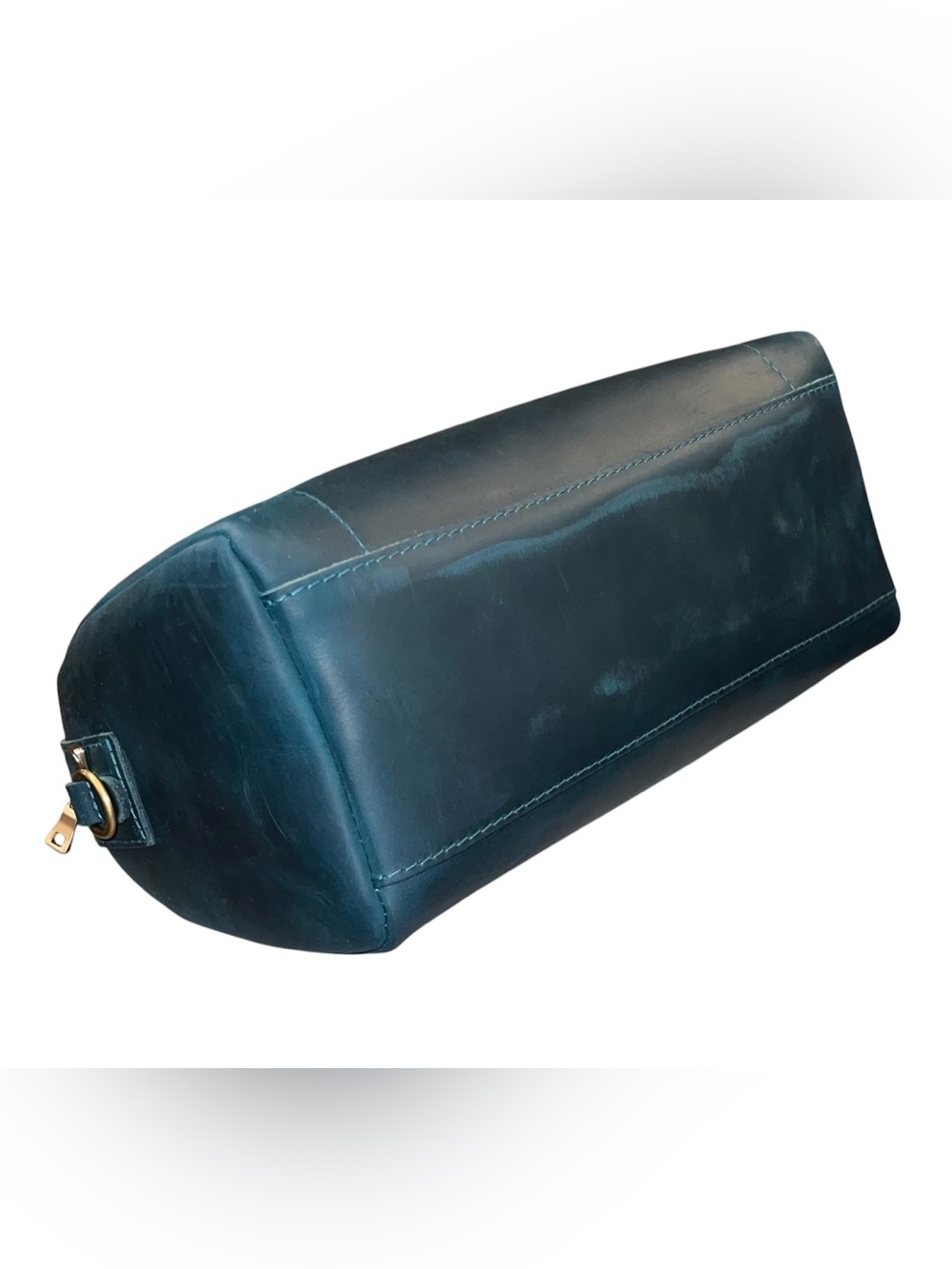 Portland Leather Westward Blue Oversized Sloan Bag - Picture 5 of 7